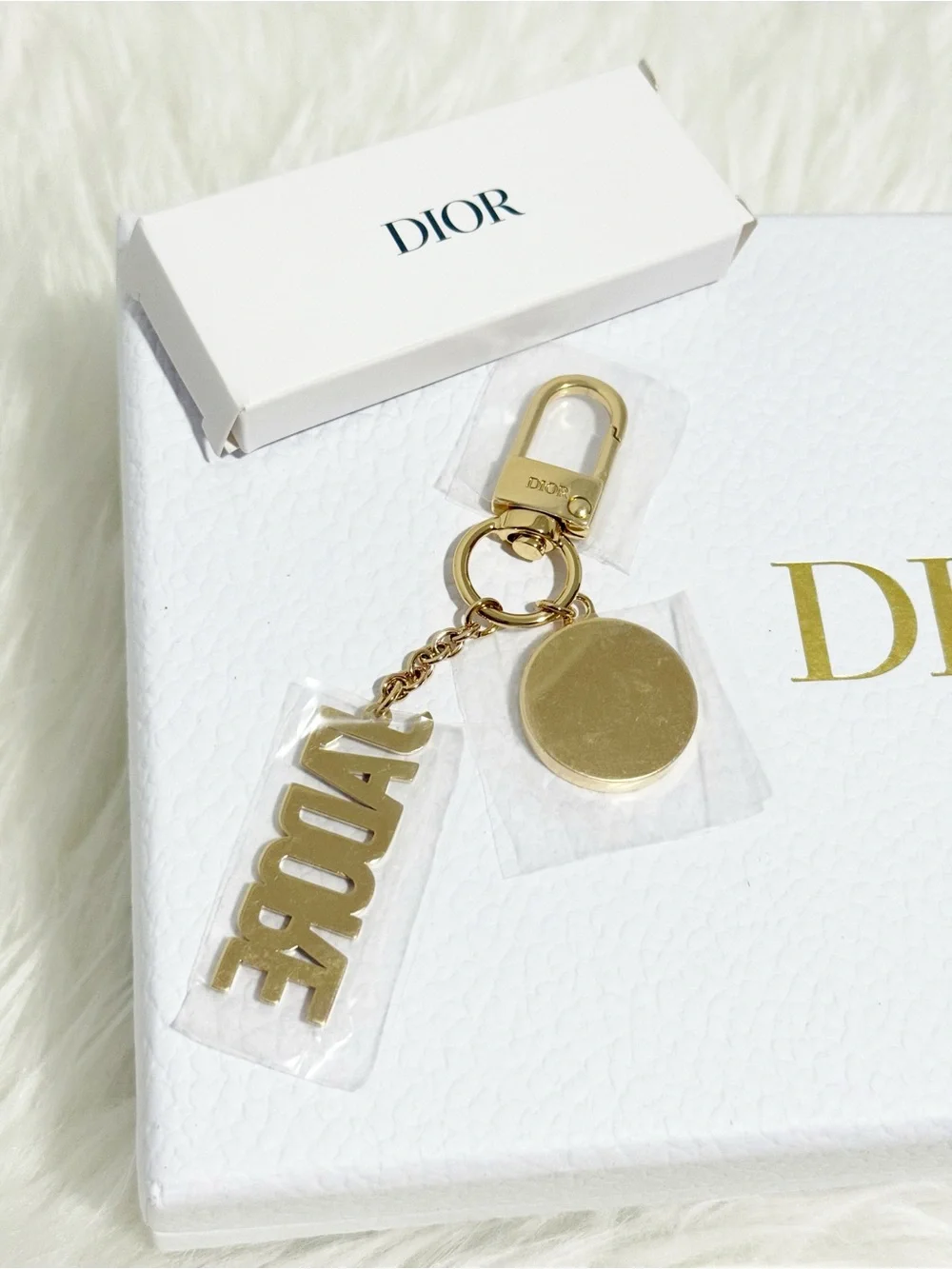 Dior Beauty Gold J'adore Bag Charm
